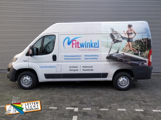 bedrijfswagen reclame Fitwinkel, Fiat Ducato.